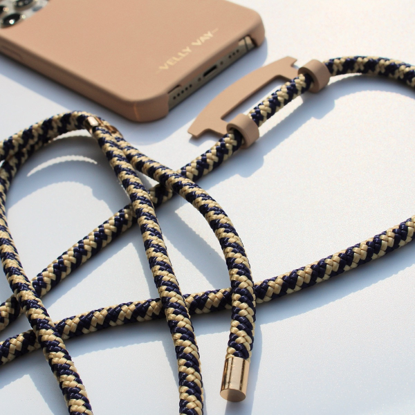 LIMITED EDITION - CAPPUCCINO NECKLACE CASE 2 in 1 - Handykette Crunchy